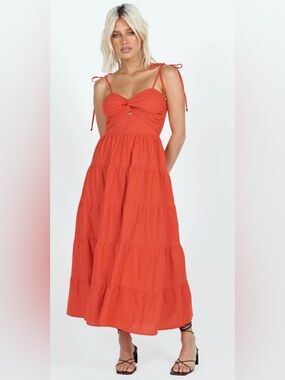 princess polly danny midi dress Danny Midi Dress Blue